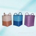 Best sale plastic wave top handle bag with cheap price eco-friendly,customized print,OEM orders are welcome